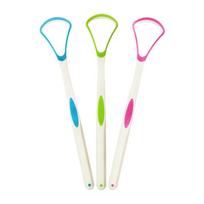 Oral Cleaning Care Tongue Brush ADM 1pc Random Color