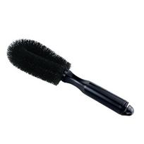 Alloy-Wheel Brush Car Cleaning Washing Easy Reach Soft Bristle Handle Grip Bike ADM black
