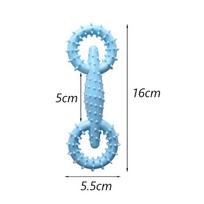 Newest Clean Teeth Puppy Dog Chew Toy for Small Dogs Safety TPR Pet Toys Chihuahua Pomeranian wholesale mascotas Accessories pea As the picture white