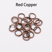 50-200pcs/lot 3-20mm Open Jump Rings Rose Gold Loops Split Rings Connectors for DIY Jewelry Making Findings Diy Accessories 3mm x 200pcs