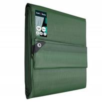 Outdoor Protection Tarpaulin - Polyethylene - 6 x 8 m - Olive Green - 110 g/m² - UV Resistant Tarpaulin - KOTARBAU Trailer Tarp žalia