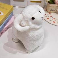 25/35/45CM Little Sheep Plush Toys Cute White Goat Stuffed Soft Doll Pillow For Birthday Christmas Gifts 25cm balta
