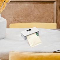 Compact Bag Sealer with Cutter for Resealing Snack Bags And Food Storage balta