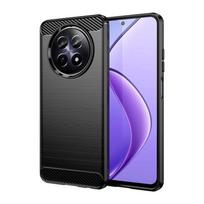 Dėklas Realme 13 5G Realme 13 5G dangtelis Smūgiams atsparus Originalus silikoninis Prabangus šlifuoto TPU Apsauginis telefono galinis dėklas Realme 13 5G Realme 13 5G juoda