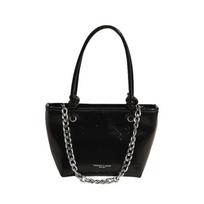 Women's large capacity tote bag  new high-quality and niche style  single shoulder crossbody bag for work and commuting white