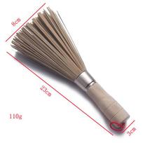 New Traditional Natural Bamboo Wok Brush Large Pot Brush Wash Pot Brush Kitchen Cleaning Brush Restaurant Brush Hotel Supplies