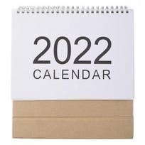 2022 Simple Desktop Calendar English Coil Daily Monthly Planner Schedule Yearly Agenda Organizer Home Office 21X26CM
