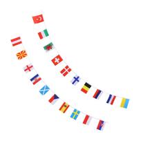 2021 Futbolo Žaidimo Vėliava Futbolo Vėliava Kabanti Komandos Nacionalinės Vėliavos Gerbėjo Šventės Dekoracija 14x21cm red