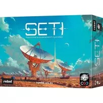 Strateginis stalo žaidimas „SETI: The Search for Extraterrestrial Civilizations“, lenkų kalba
