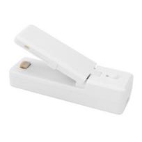 USB Mini Karščio Maišelio Pakavimo Sandariklis Nešiojamas Plastikinių Maišelių Spaustukas Sandarinimo Mašina Maisto Laikymui Sandarinti Užkandžius Sandarinimas Virtuvės Įrankiai white
