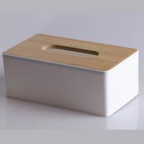 Servetėlių dėžutė stalui, servetėlių žiedai, servetėlių dėklas, popierinė dėžutė, indas, bambuko užvalkalas, medžio masyvo laikymo dėžutė namams, stalo dekoravimas gray