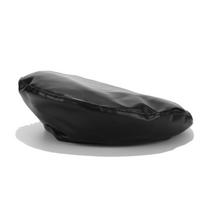 Women's retro solid color leather beret One Size juoda