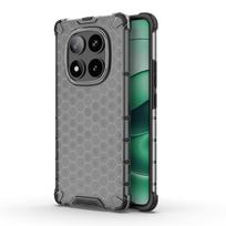Telefono dėklas Redmi 14C, Note 14 Pro/ 14 Pro Plus viršelis Šarvuotas PC kietas smūgiams atsparus buferis Apsauginis dėklas nuo kritimo for Xiaomi Redmi 14C juoda