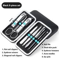 Stainless Steel Christmas Manicure Tools Lime Nails Dog Grooming Equipment Home Ear Spoon Pet Puppy Manicure Clipper Set for You