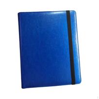 9 Pockets Trading Card Carrying Binder, Books, Holder Folders Pocket mėlyna