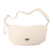 Ruffled Fabric Bag Niche Designer Casual Underarm Bag Bag Crossbody smėlis