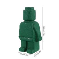Nordic Style Ceramic Robot Vase Indoor Flower Pot Modern Home Interior Decoration White Goods Decoration Office Desk Decoration black