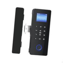 Advanced Biometric Door Lock for Smart Homes Right Open Door gray
