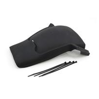 Black Motorcycle Rear Fender Extender Premium For Effective Protection Extender Splashing Mud Guard black