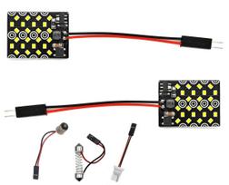 2 szt Panel 24 LED 12V W5W, T10, C5W, SV8.5, BA9S, T4W CANBUS 1000lm biały mocny Off-Road