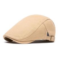 Men's Cotton Beret British Vintage Cap Peaked Cap Paintwork Cap British Newsboy Cap chaki