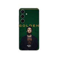 Case - BTS - Samsung Galaxy S24 FE - Flexible - Black - Golden auksinė