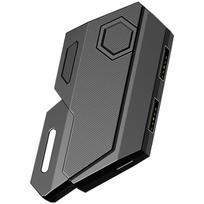 Klaviatūrų ir pelių adapteris, USB keitiklis Platus suderinamumas Klaviatūros ir pelių konvertavimo adapteris gray