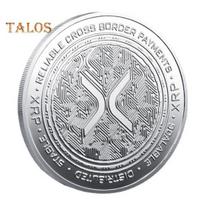 XRP Moneta Proginė Moneta Finansinių Inovacijų Simbolis XRP Ethereum Moneta Pabrėžianti Pagrindines Skaitmenines Monetas Dovana Entuziastams Švietėjiška 1pc sidabras