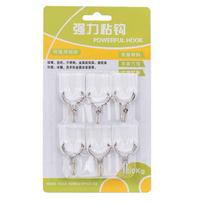 Door Wall Hanger Holder Tiles Glass Adhesive Strong Sticky Hooks Bathroom Kitchen Utensil Clothing AVE
