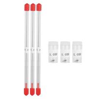 3 Set 0.4mm Airbrush Nozzle Airbrush Needles Replacement Parts for Spray Gun Sprayer