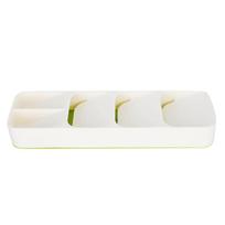 Spoons Knives Forks Storage Box Kitchen Drawer Tableware Cutlery Organizer AccessoryBeige