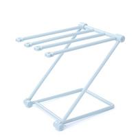 Foldable Vertical Rags Kitchen Towels Hanger Free Punch Table Storage Rack Cup Drying Holder