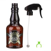 280ml Vintage Water Sprayer Refillable Barber Empty Spray Bottle Hair Accessory (Brown) ruda