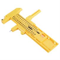 Rotary Compass Circle Cutter Paper Cardboard Rubber Leather Art Craft Tool yellow