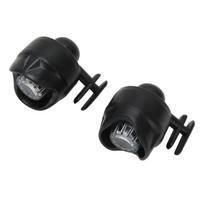 2 VNT LED Klumpės Batai Šviesa Didelio Ryškumo Įspėjamasis Signalas IPX5 Vandeniui Atsparus Metalizuotas Dažymas skirtas