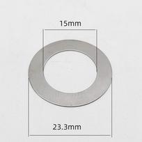 Bicycle Thru Axle Washer Aluminum Alloy Bicycle Conical Washers M12x7.5mm