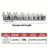 8-Piece Adjustable Wrench Set with Replaceable Head - Compatible with Midway Tools, Carbon Steel DIY Hand Tool Accessories 8pcs