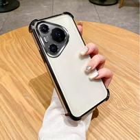 For Huawei Pura 70 Case Huawei Pura 70 Pro Cover P70 Pro + Ultra Phone Case Bumper Shockproof Protect Cover Clear electroplate Huawei Pura 70 Ultra