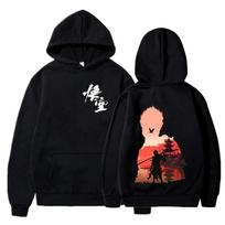 2025 New Black Myth Wukong Women Unisex Harajuku Fashion Hip Hop Personality Pullover Autumn Winter Long Sleeve Sweatshirt L juoda
