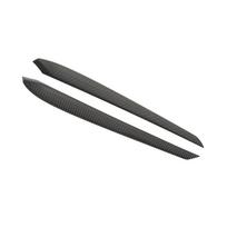 2pcs ABS Carbon Fiber Style Inner Armrest Panel Cover Trim Front Door Panel Trim Cover Replacement