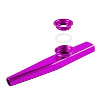 Nešiojamas metalinis „Kazoo“ diafragmos burnos „Kazoo“ mini fleitos muzikos instrumentas pradedantiesiems