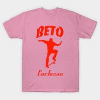 T Shirt Women Beto For Texas Harajuku Print Kawaii Tshirt Summer Short Sleeve Female T-Shirt Top Tee S rožinė
