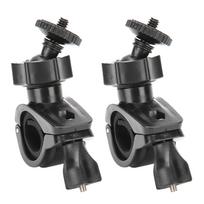 2PCS HD‑076A Car Dash Cam Camera DV Mount Holder Bicycle Motorcycle Bracket (Screw Head)Screw Head