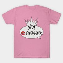 T Shirt Women Yo Denver Harajuku Print Kawaii Tshirt Summer Short Sleeve Female T-Shirt Top Tee S white