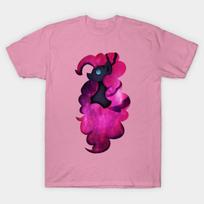 T Shirt Women Nightmare Ponies Mane 6 Pinkie Pie Harajuku Print Kawaii Tshirt Summer Short Sleeve Female T-Shirt Top Tee S