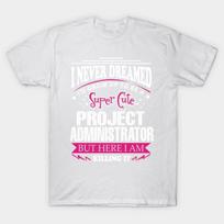 T Shirt Women Project Administrator Harajuku Print Kawaii Tshirt Summer Short Sleeve Female T-Shirt Top Tee S balta