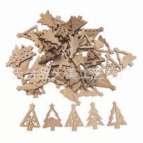 Rankų darbo Kalėdų angelas Sniego senis medžio drožlių papuošalas Vintage Christmas Wood Chip