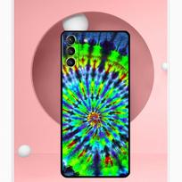 Trippy Tie Dye Hippie Art Case For Samsung Galaxy S22 S23 S24 Ultra Note 20 10 S8 S9 S10 Plus S21 S20 FE Soft Cover Galaxy S23 Plus blue