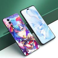 Game Project Sekai Black Phone Case For Huawei Honor 70 90 Lite X40 GT X50 i X5 Plus X6A X6S X7A X8A X8B X6 X7 X8 X9 4G X9A X9B Honor X50 5G