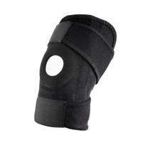 Knee Brace with Side Stabilizers Breathable Adjustable Knee Support Suitable for Sport Training and Knee Pain black